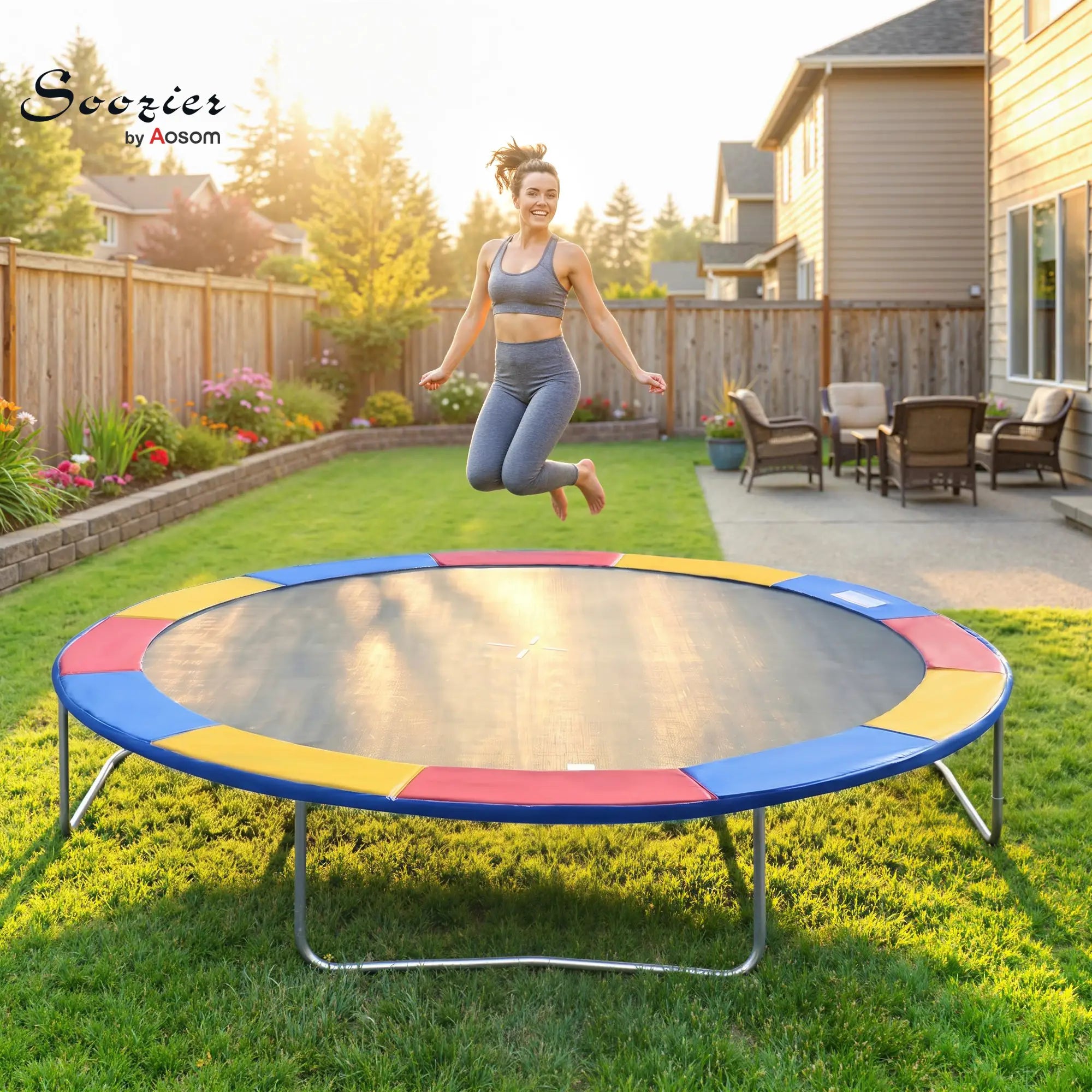 14FT Trampoline Pad, ⌀168
