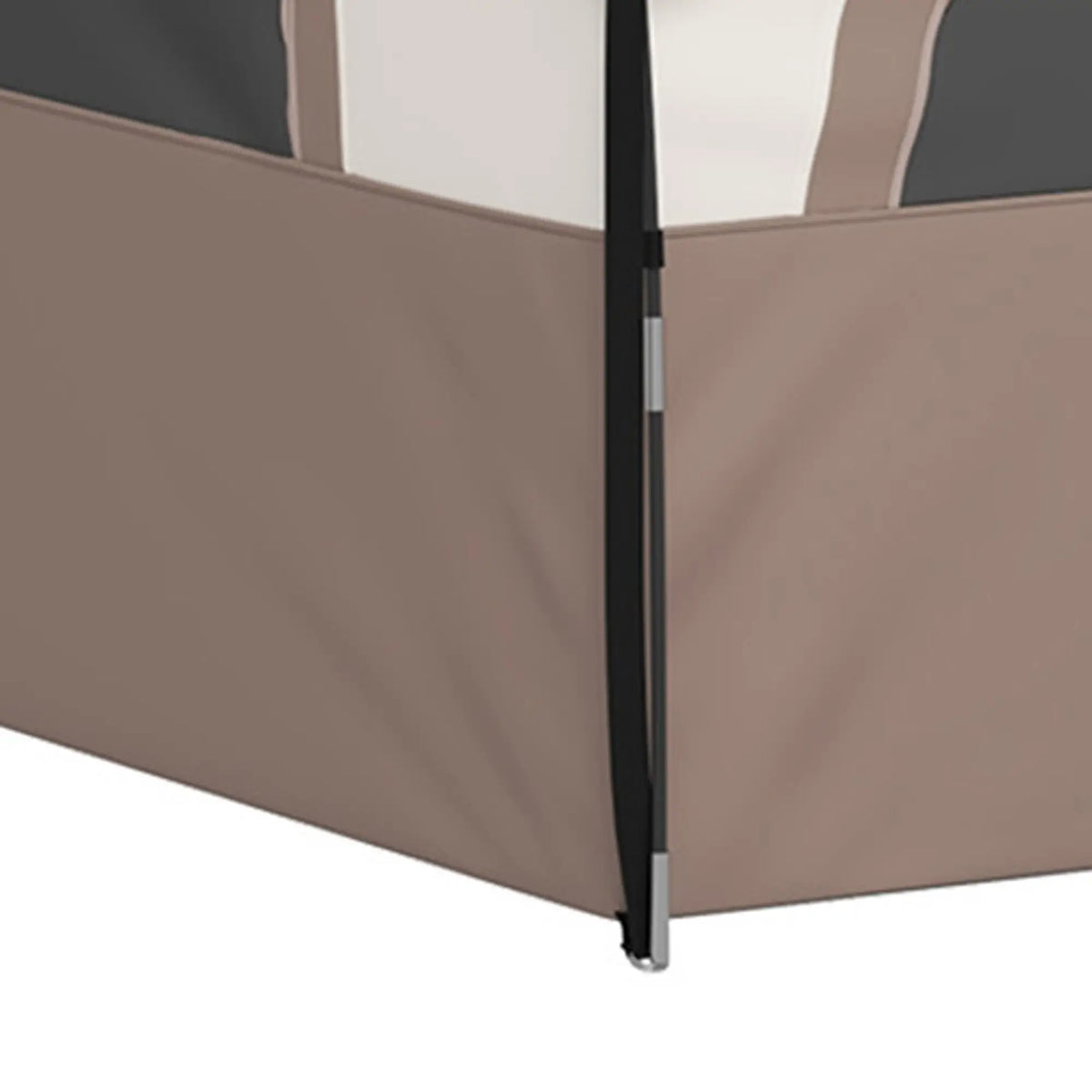 4-6 Person Camping Tent, 3 Room, 3000mm Waterproof, UPF30+, Khaki Camping Tents at Gallery Canada