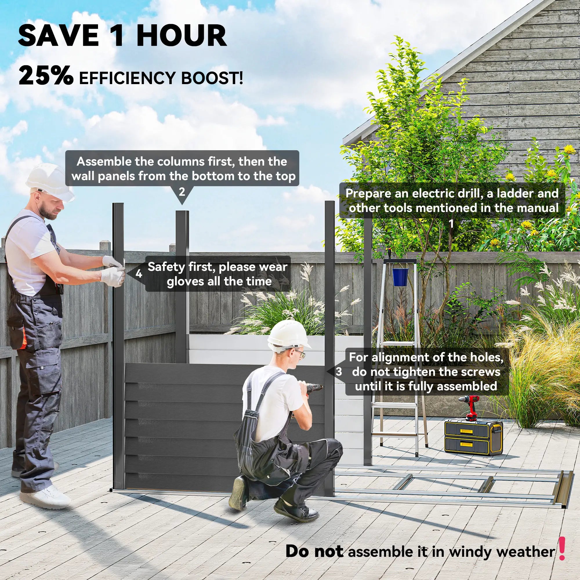 4.6' X 9' Steel Outdoor Storage Shed, Lean To Shed, Metal Tool House, Dark Grey Sheds at Gallery Canada