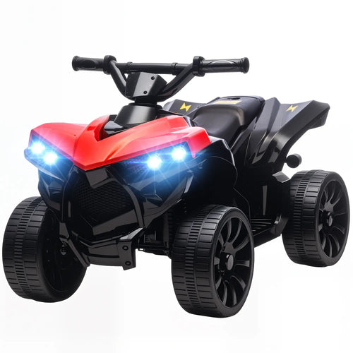 6V Kids ATV, 4 Wheeler Electric Ride on Car, for Ages 3-8, Red
