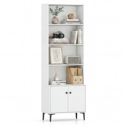 Bookshelf With Doors, 2 Anti-Tipping Kits, White Bookcases at Gallery Canada