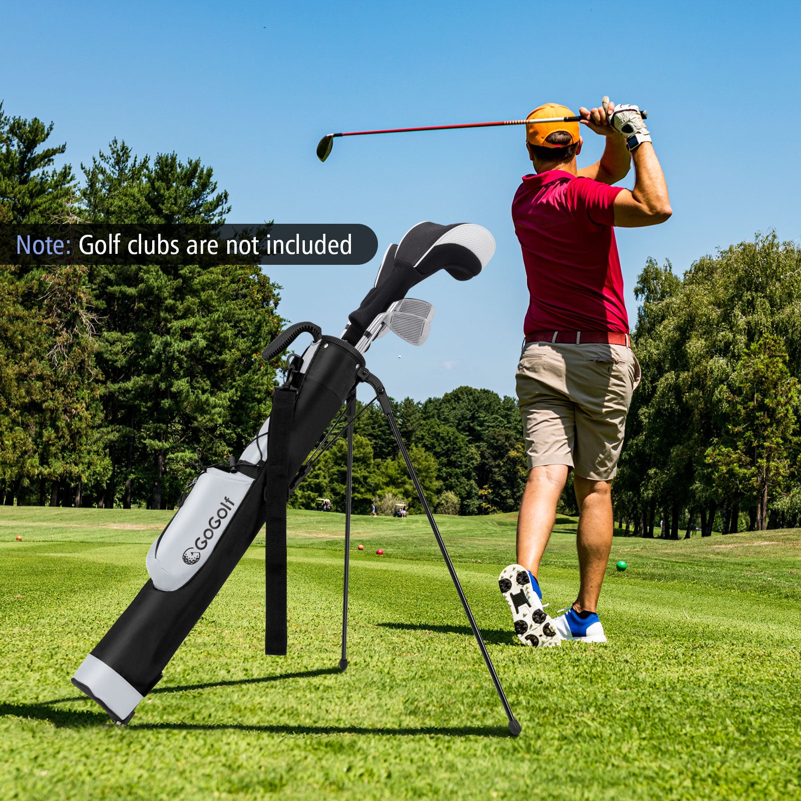 Lightweight Golf Stand Bag, Gray Golf at Gallery Canada