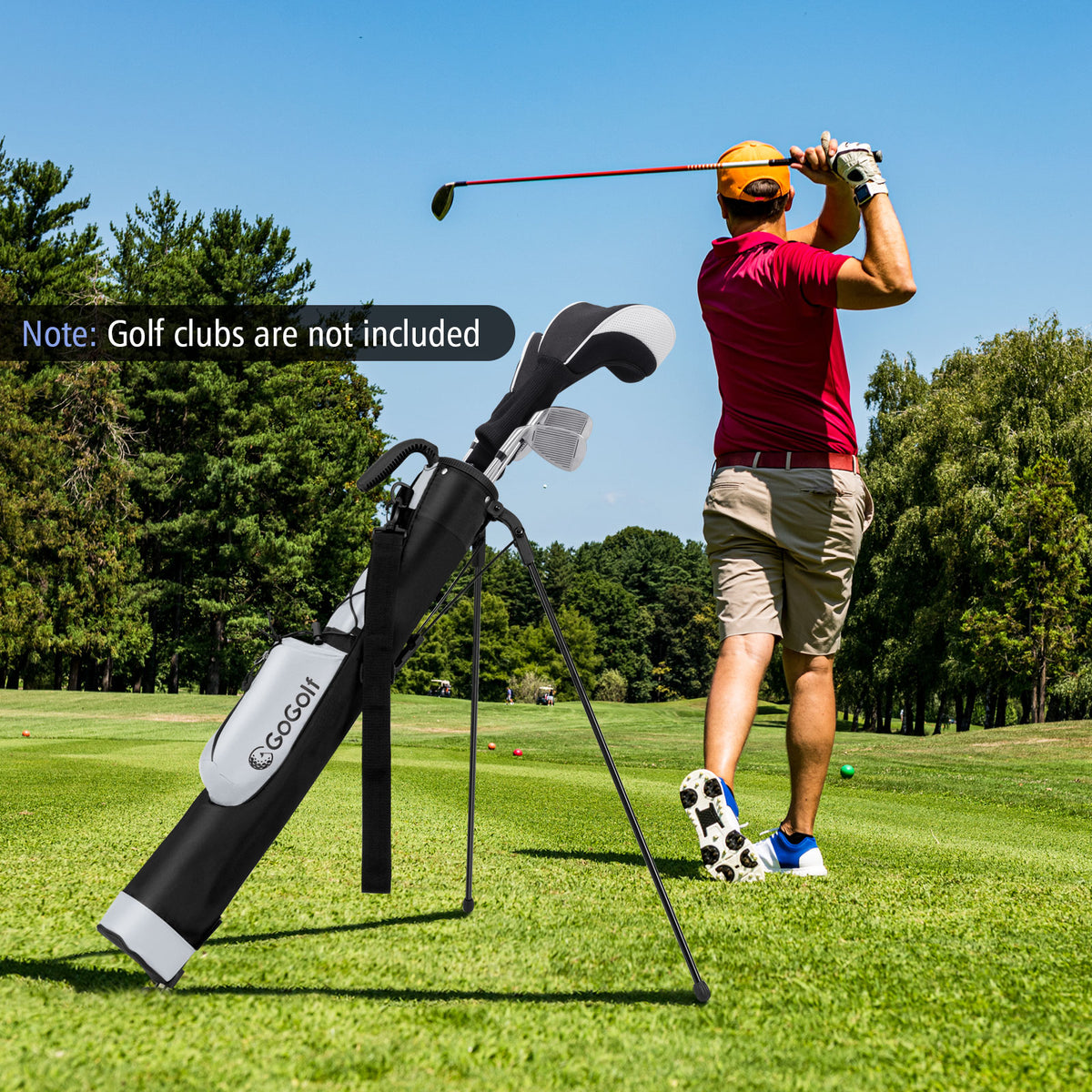 Lightweight Golf Stand Bag, Gray Golf at Gallery Canada