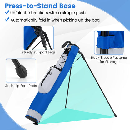 Lightweight Golf Stand Bag, White Golf at Gallery Canada