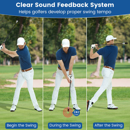 Golf Swing Trainer Click Stick Swing Training Aid for Speed Flexibility Balance, Black Golf at Gallery Canada