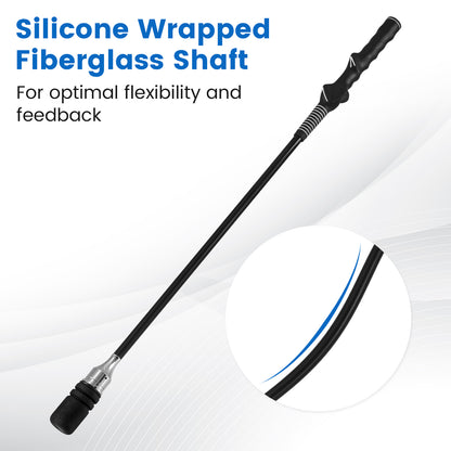 Golf Swing Trainer Click Stick Swing Training Aid for Speed Flexibility Balance, Black Golf at Gallery Canada