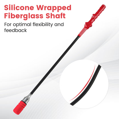Golf Swing Trainer Click Stick Swing Training Aid for Speed Flexibility Balance, Red Golf at Gallery Canada
