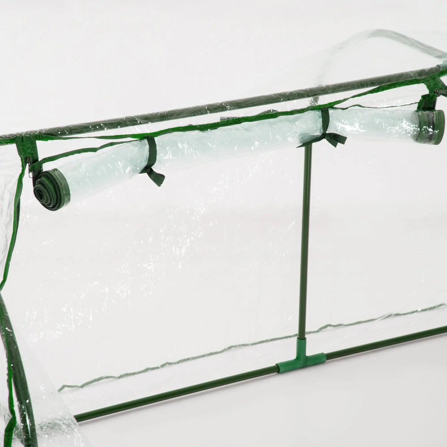 6' x 3' x 2.6' Mini Greenhouse, Portable, Zippered Doors, Clear Mini Greenhouses at Gallery Canada