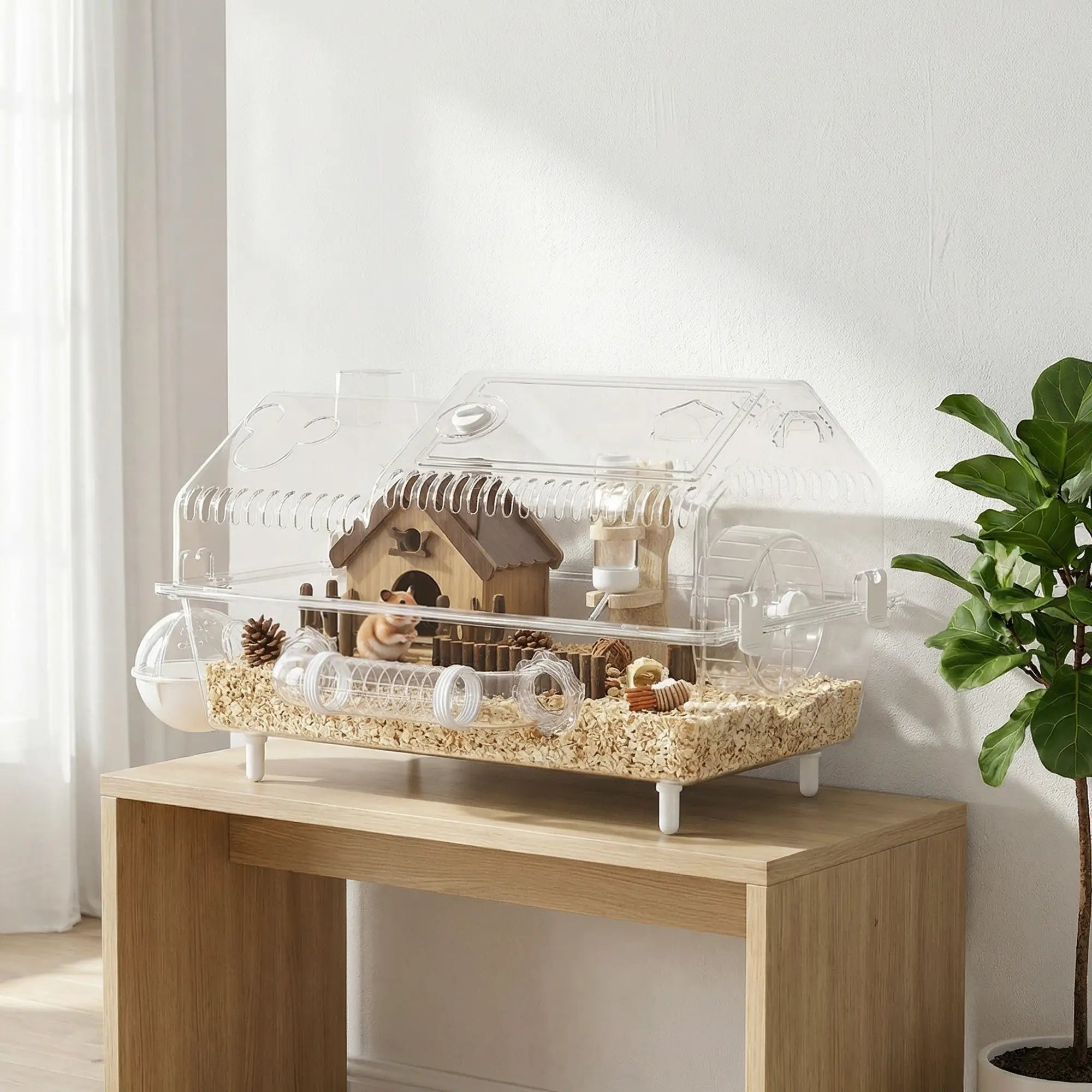 8 In 1 Hamster Cage With Accessories, 21.5
