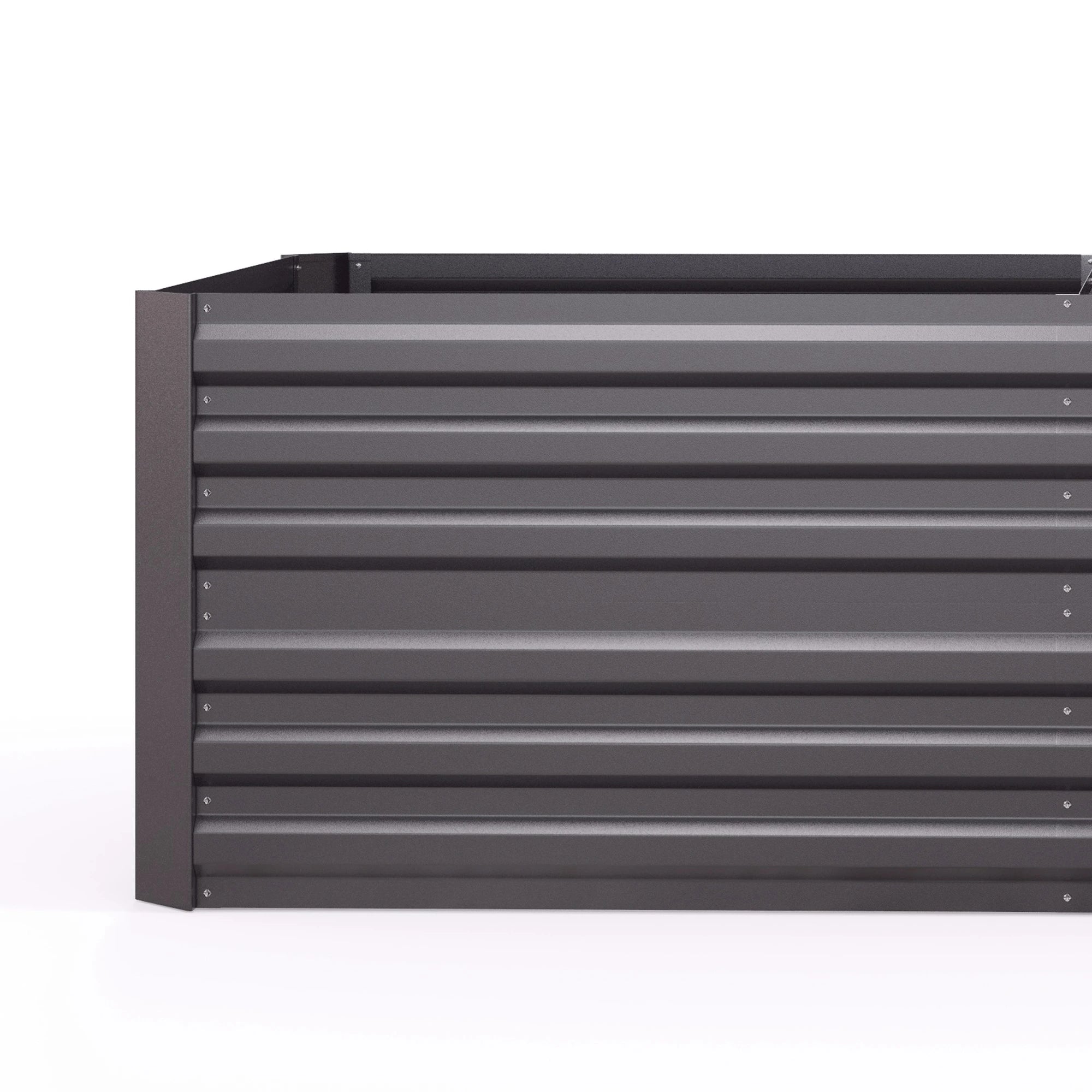 Galvanized Raised Garden Bed, Steel Outdoor Planter, 71
