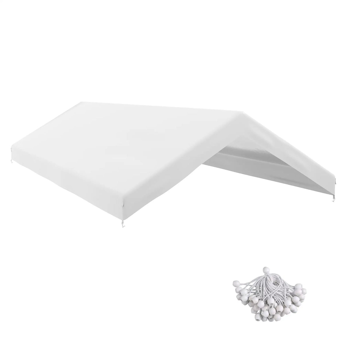 Carport Replacement Canopy 10x20ft, White Gazebo Canopy Replacement White at Gallery Canada