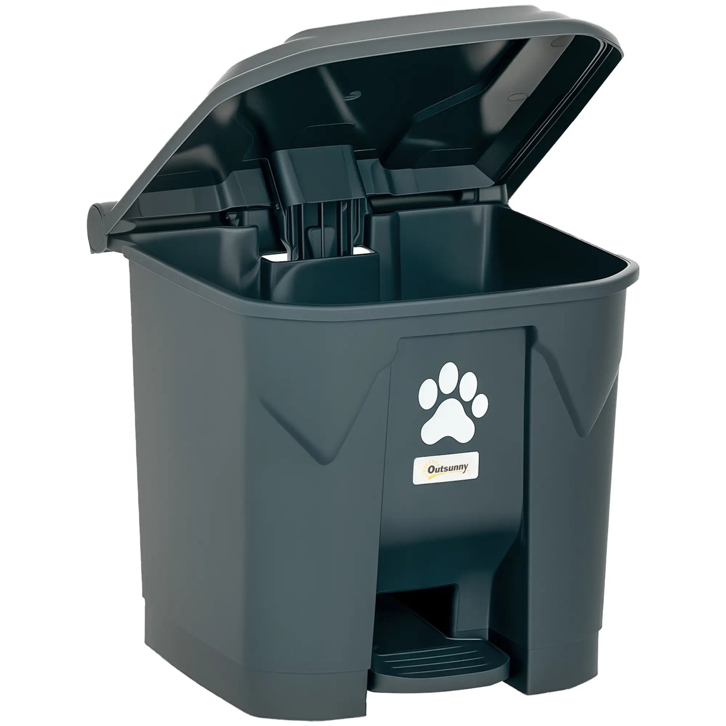 Dog Poop Outdoor Garbage Bin, 8 Gal, Black Garden Accessories Dark Grey at Gallery Canada