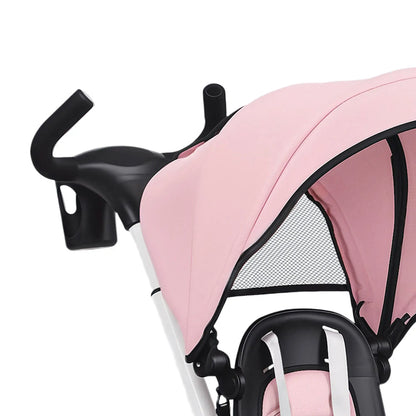 6 in 1 Toddler Tricycle, Push Handle, Removable Canopy, Rotatable Seat, Pink Tricycles for Kids at Gallery Canada