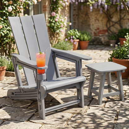 HDPE Outdoor Adirondack Chairs, Gray Adirondack Chairs at Gallery Canada