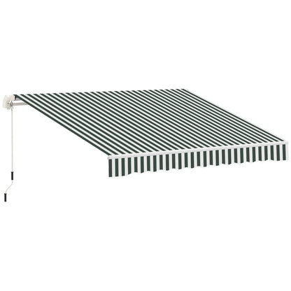 11' X 10' Retractable Awning Fabric Replacement, Uv Protection, Green And White Awning Fabric Replacement at Gallery Canada