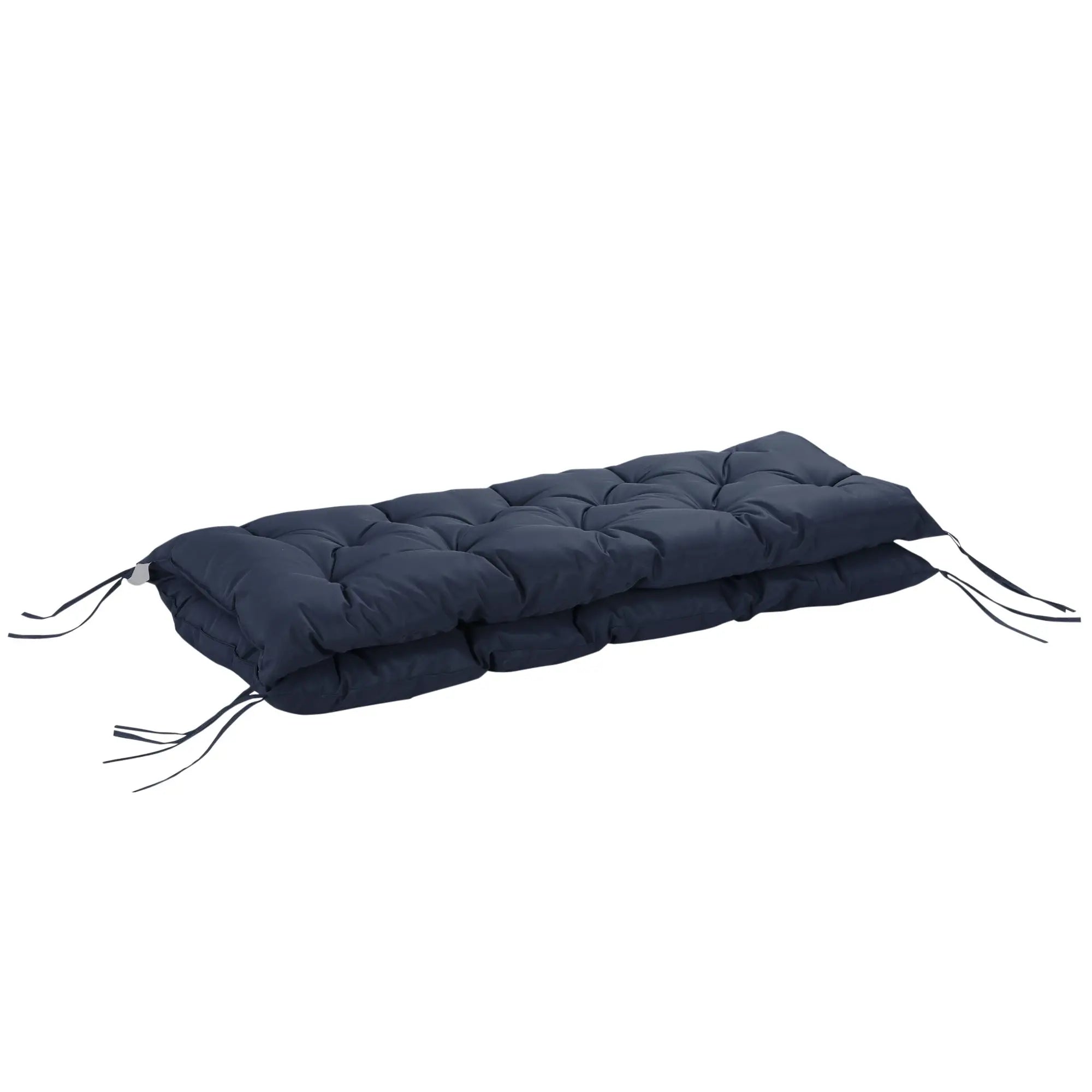 2 Seater Garden Bench Cushion, Thick Outdoor Non-Slip, 52