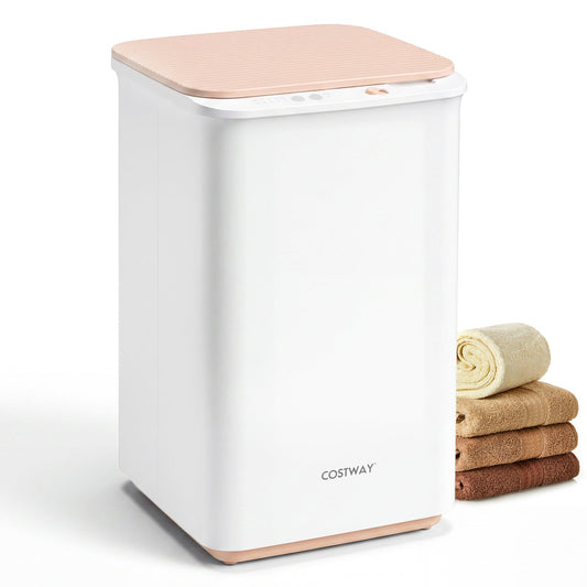 Heated Towel Warmer, 4 Heat Timer, Auto Shut Off, Oversized Towels, White Dryers White at Gallery Canada