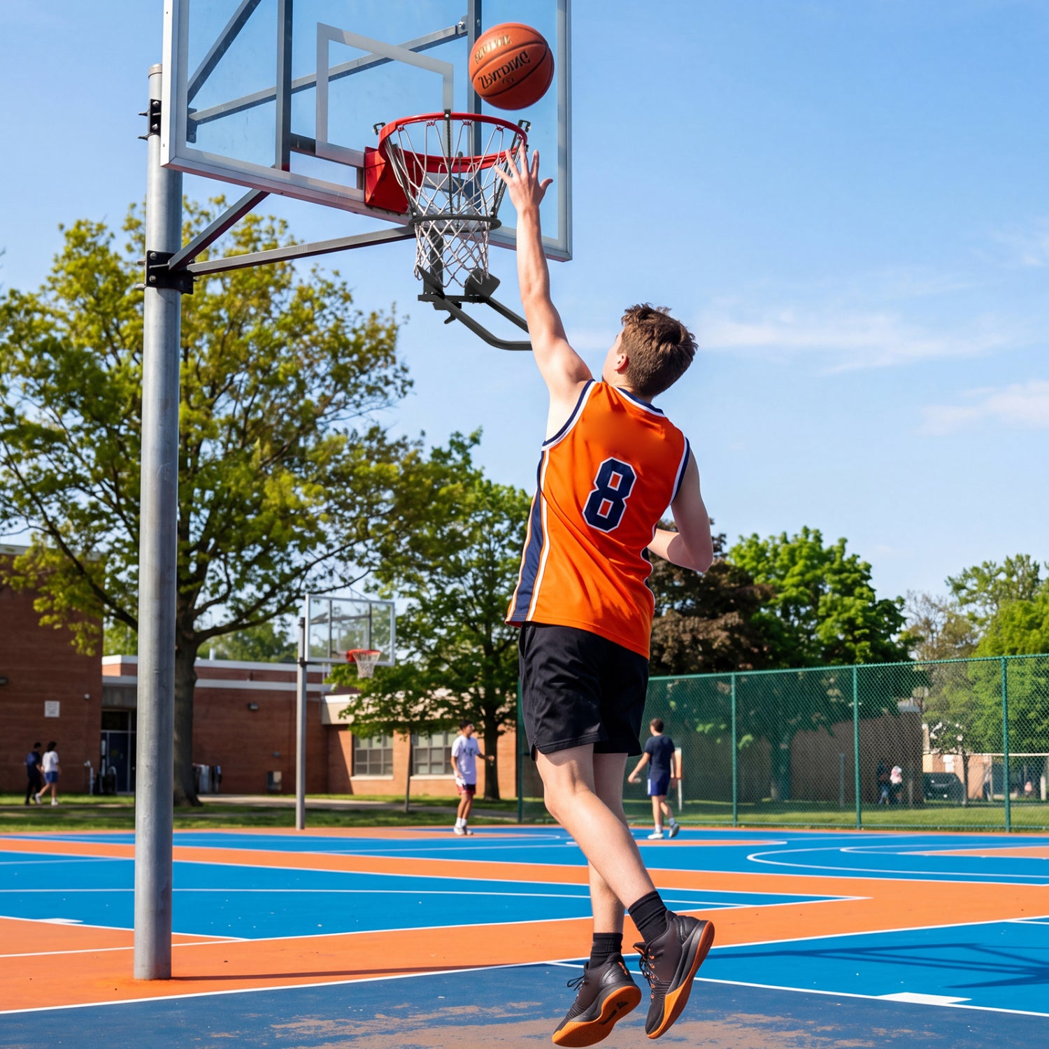 Heavy Duty Basketball Return, 6 Sturdy Hooks Sport Equipments at Gallery Canada
