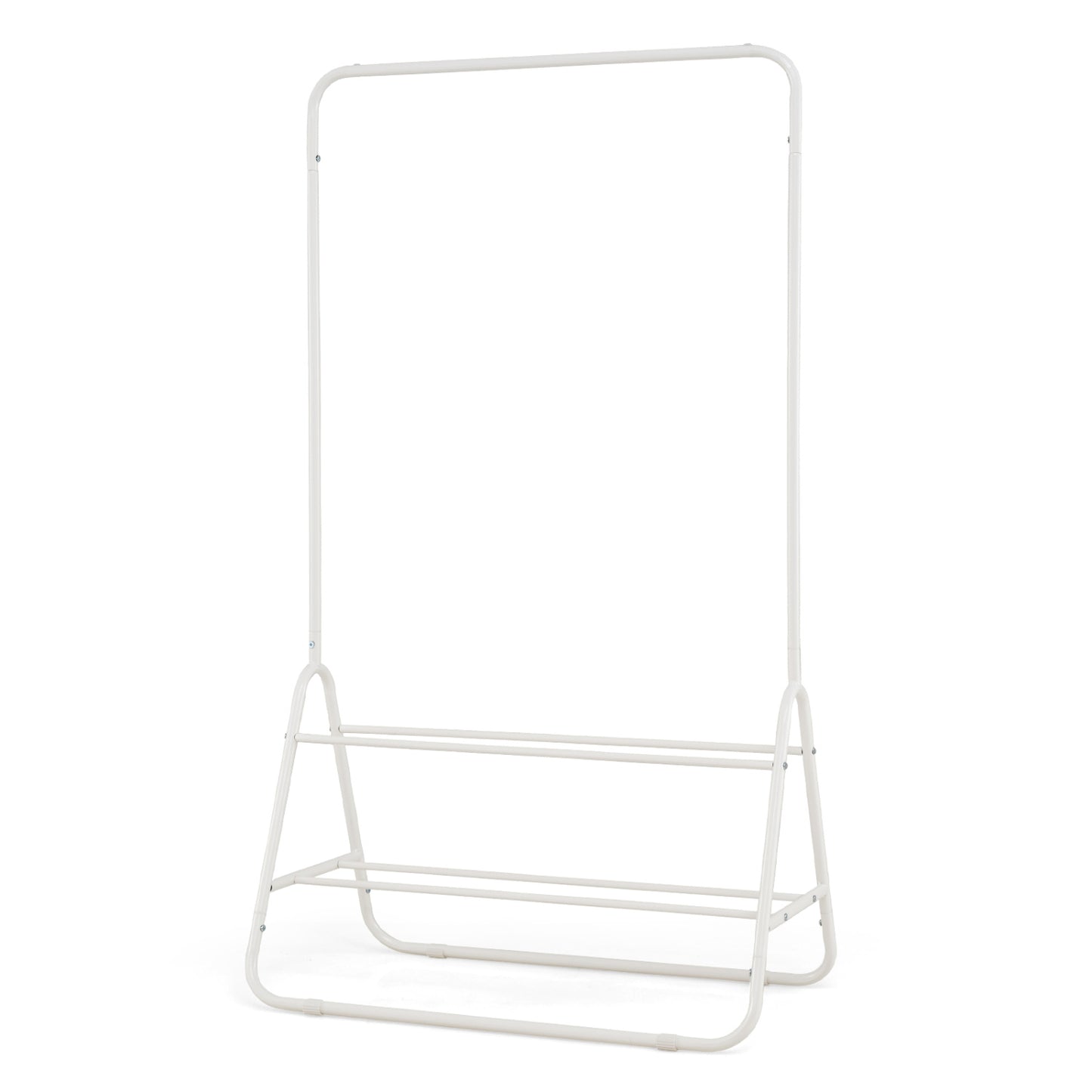 Heavy Duty Clothes Rack, With Hanging Rod And Storage Shelves, White Clothing & Closet Storage at Gallery Canada