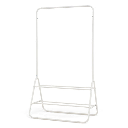 Heavy Duty Clothes Rack, With Hanging Rod And Storage Shelves, White Clothing & Closet Storage at Gallery Canada
