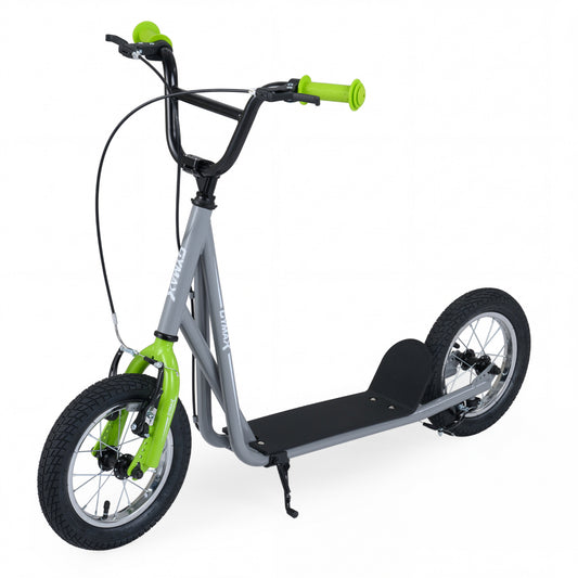Height Adjustable Kid Kick Scooter, 12 Inch, Grey Scooters Gray at Gallery Canada