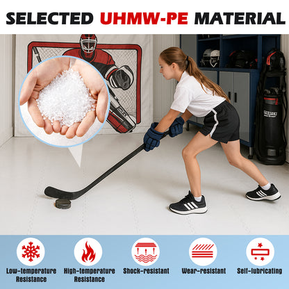 Hockey Flooring Tiles for Training Dryland Synthetic Ice Tiles Hockey Shooting Equipment Winter Sports & Activities at Gallery Canada