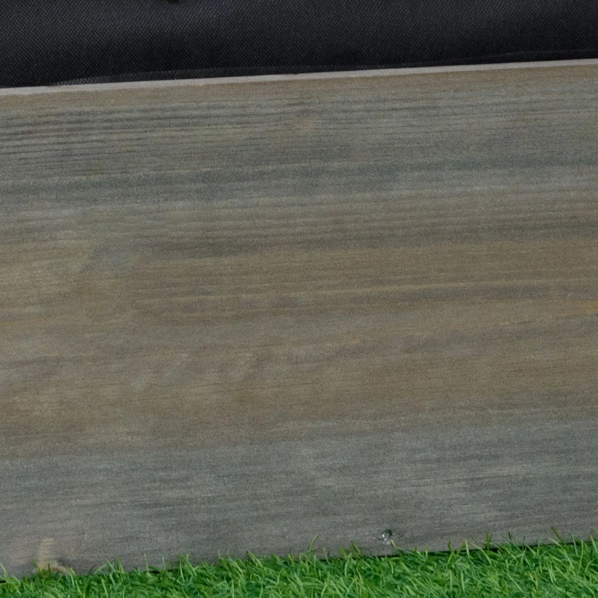 3' x 1' Raised Garden Bed, Elevated Wooden Planter Box, Light Grey Galvanized Planter Boxes at Gallery Canada