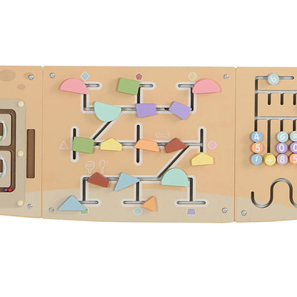 Wooden Wall Busy Board, Montessori Sensory Panel, Dachshund, Toddler Toy Playsets at Gallery Canada
