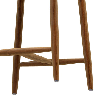 Bar Stools Set Of 2, Cream White, Curved Back Counter Height Bar Stools at Gallery Canada