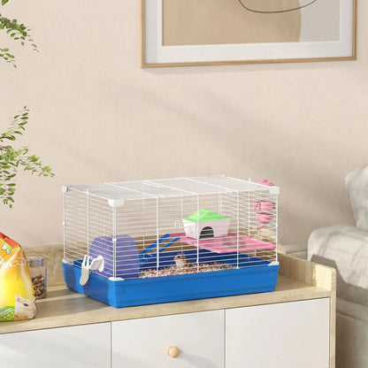 18.5" Hamster Cage With Wheel, Bottle & Dish, 2 Storey Hamster Cages at Gallery Canada