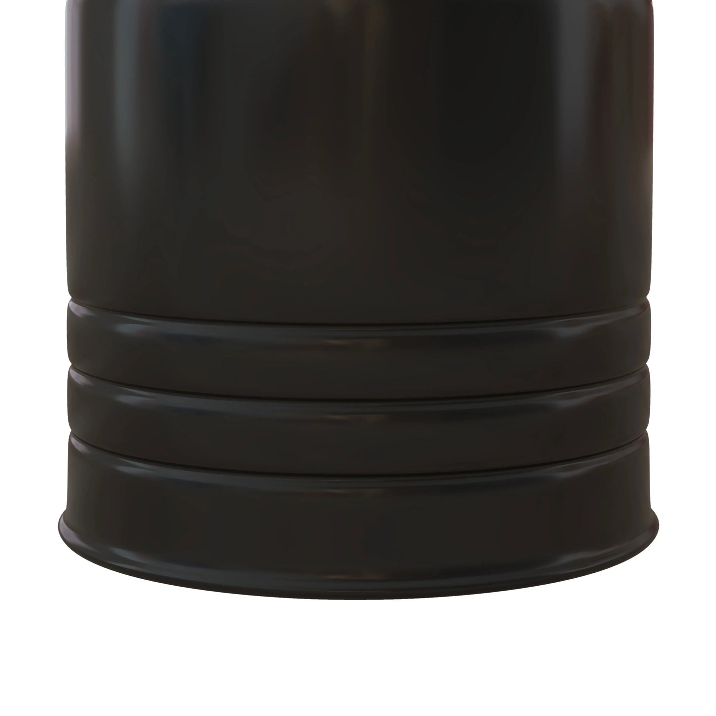 Round Side Table Set of 2, Nesting Coffee Tables, Wooden Lid, Metal Frame, Black Side Tables at Gallery Canada