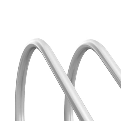Adjustable 2-Bike Rack, Steel Stand, Garage Organizer, Silver Bike Parking Stands at Gallery Canada