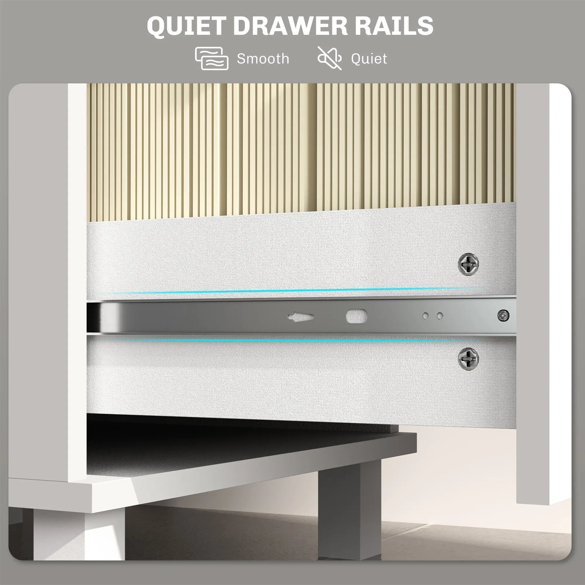 4 Drawer File Cabinet with Lock, A4 Letter Size, White Office Cabinets & Cupboards at Gallery Canada