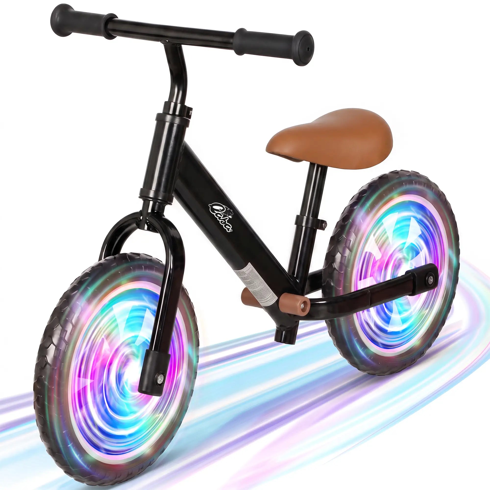 Balance Bike, Adjustable Seat and Handlebar, 2-5 Years Old, Black Riding & Rocking Toys Black at Gallery Canada