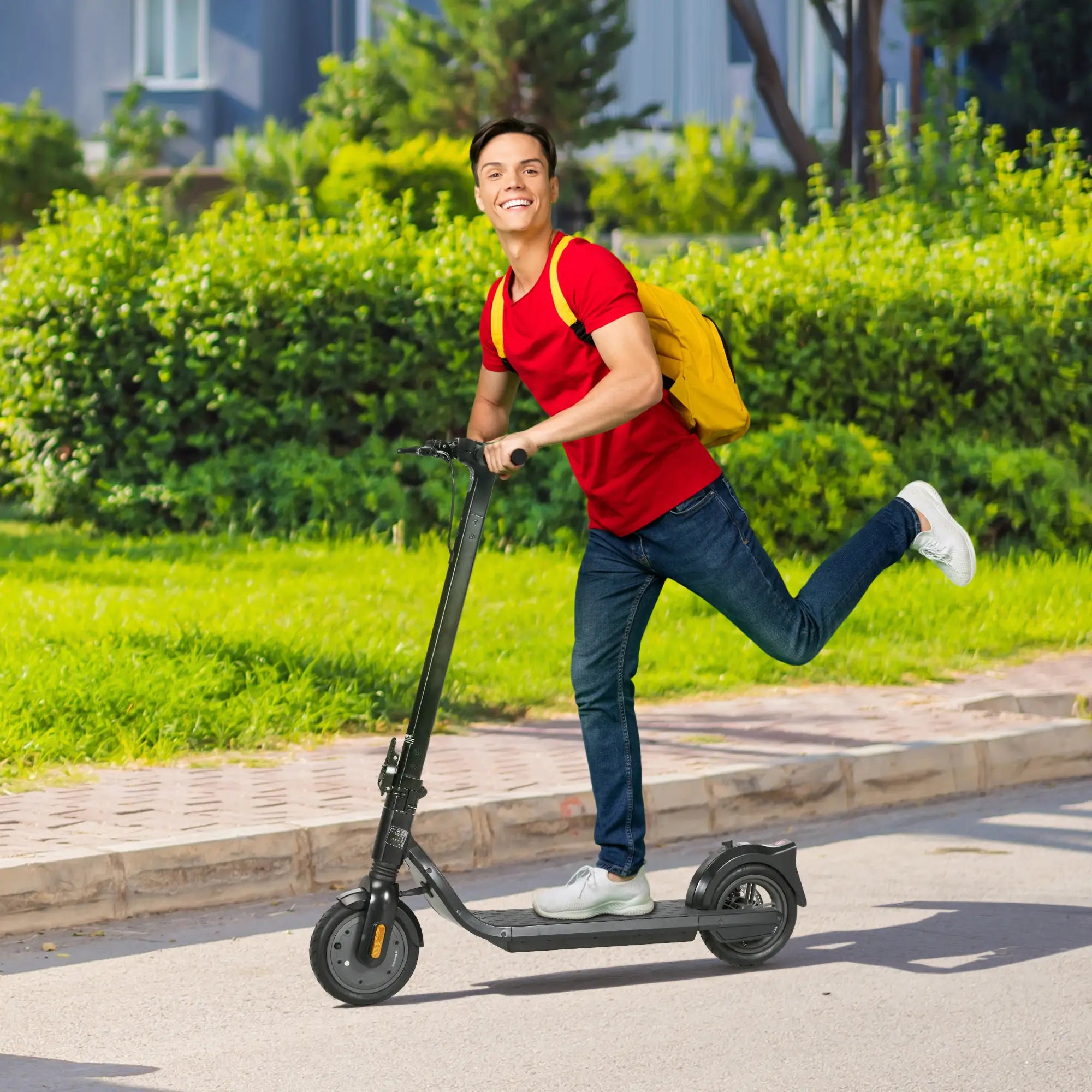 Folding Electric Scooter, 25KM/H, 35KM Range, 330LBS Max Load Scooters at Gallery Canada