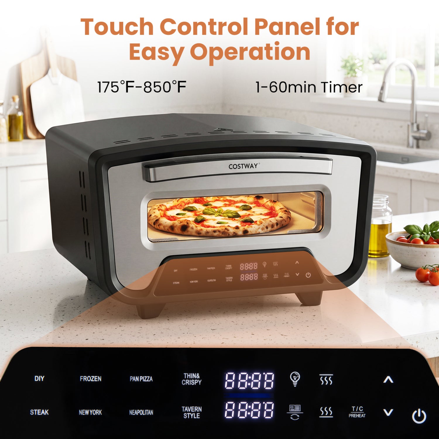 Indoor Electric Pizza Oven, 12