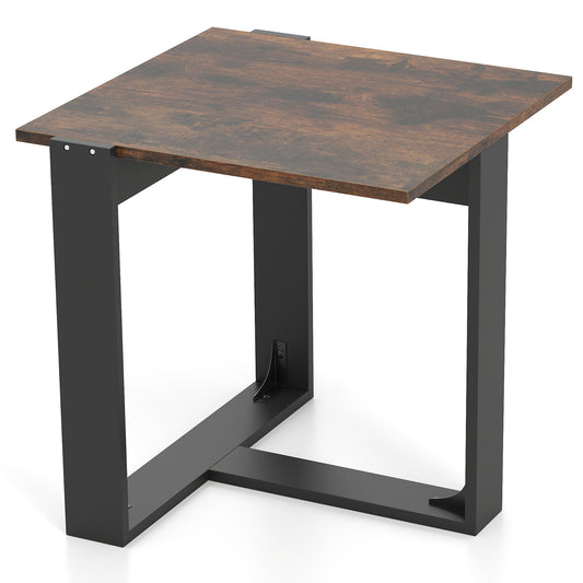 Industrial Sofa End Table With Metal Frame End & Side Tables Options at Gallery Canada