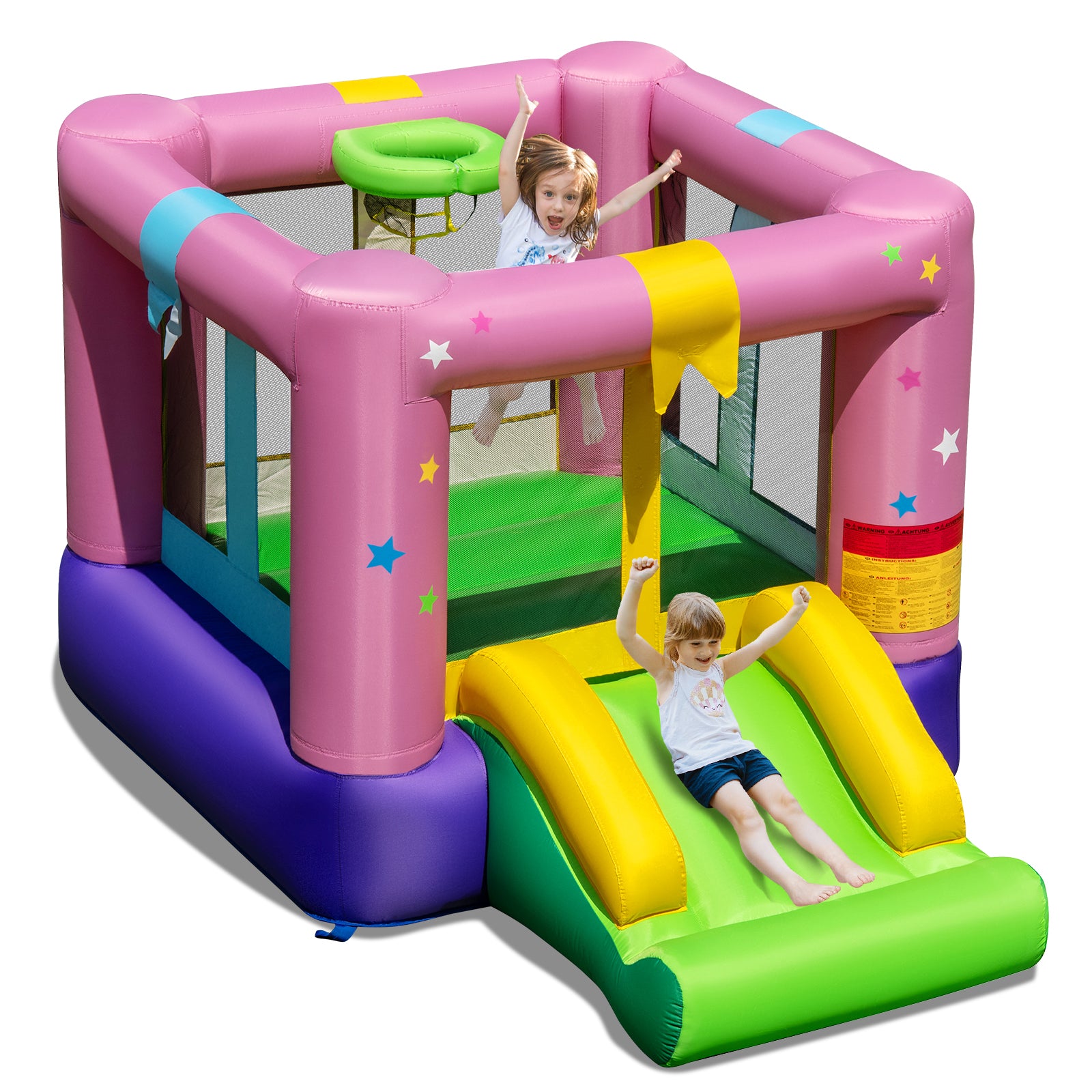 Inflatable Bounce House, 480W Blower, Carrying Bag Bounce House at Gallery Canada