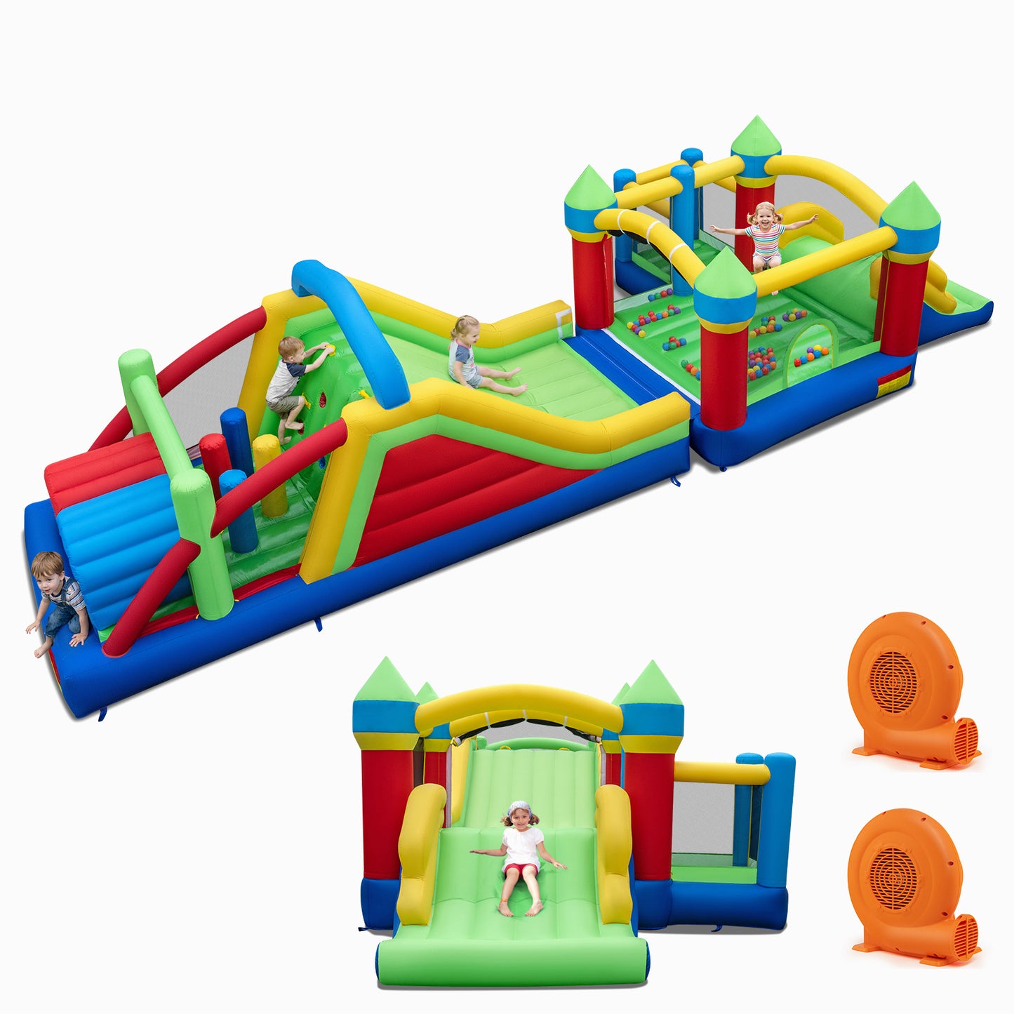 Inflatable Bounce House with 750W Blower Bounce House at Gallery Canada