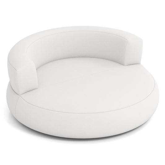 Inflatable Lounger Air Sofa with Detachable Cover, White Sofas & Loveseats White at Gallery Canada