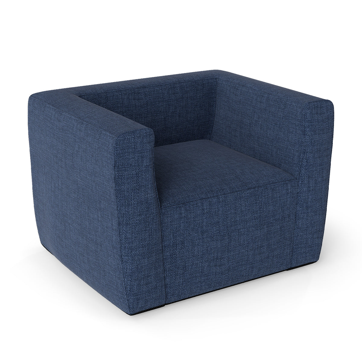 Inflatable Sofa with Detachable Cover and Wide Armrests, Blue Sofas & Loveseats Blue at Gallery Canada