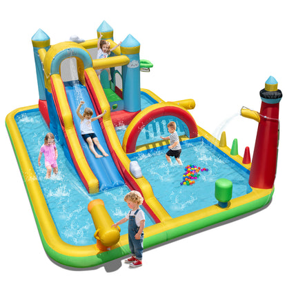 Inflatable Water Slide Giant Water Park with Long Slide Jumping Area Inflatable Water Slides at Gallery Canada