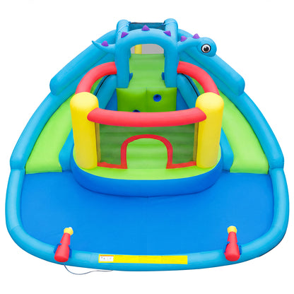 Dinosaur Inflatable Water Slide Bounce House, Multicolor Inflatable Water Slides Multicolor at Gallery Canada