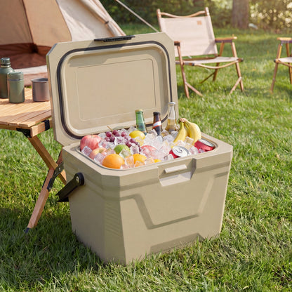 Insulated Portable Cooler Hard Shell Ice Chest, Coffee, Sand Coolers at Gallery Canada