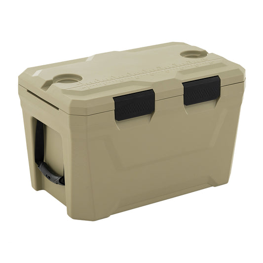 Insulated Hard Cooler, 2 Cup Holders, Sand Coffee Coolers Coffee at Gallery Canada