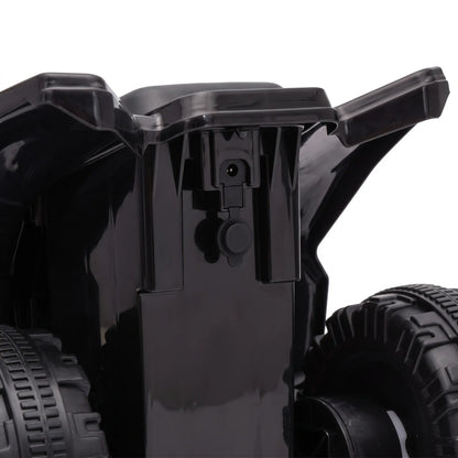 6V Kids ATV, 4 Wheels Quad, Button Control, 45Mins, Black Electric Toy Cars at Gallery Canada