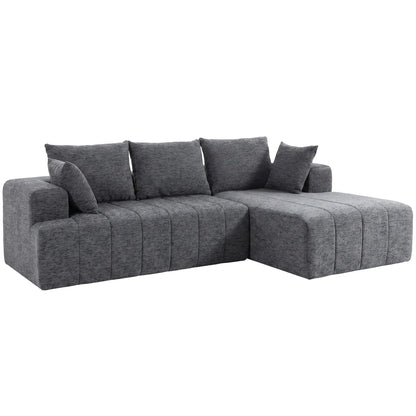 101 Modular Sectional Sofa With Chaise, Cloud Couch, Grey L Shaped Couchs at Gallery Canada