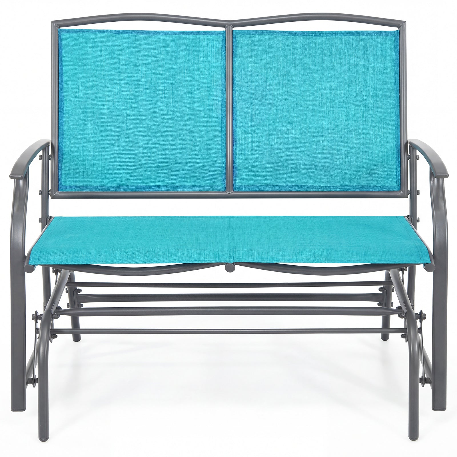 Iron Patio Rocking Chair, Turquoise Patio Rocking Chairs & Gliders at Gallery Canada