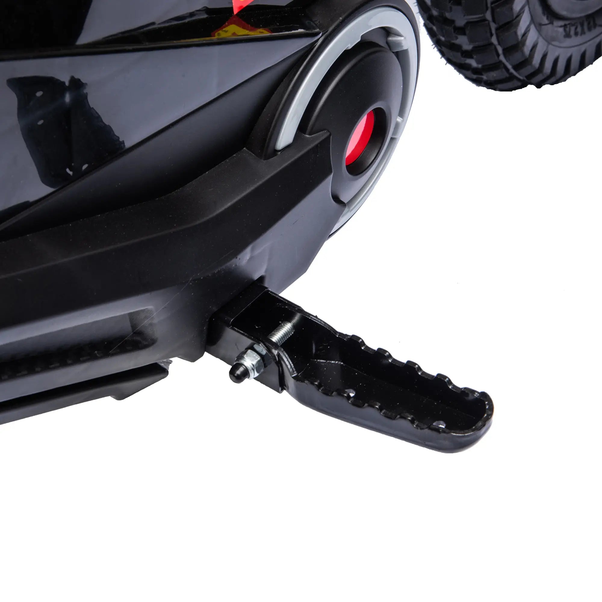 24V Kids Electric Motorcycle, Black, 12