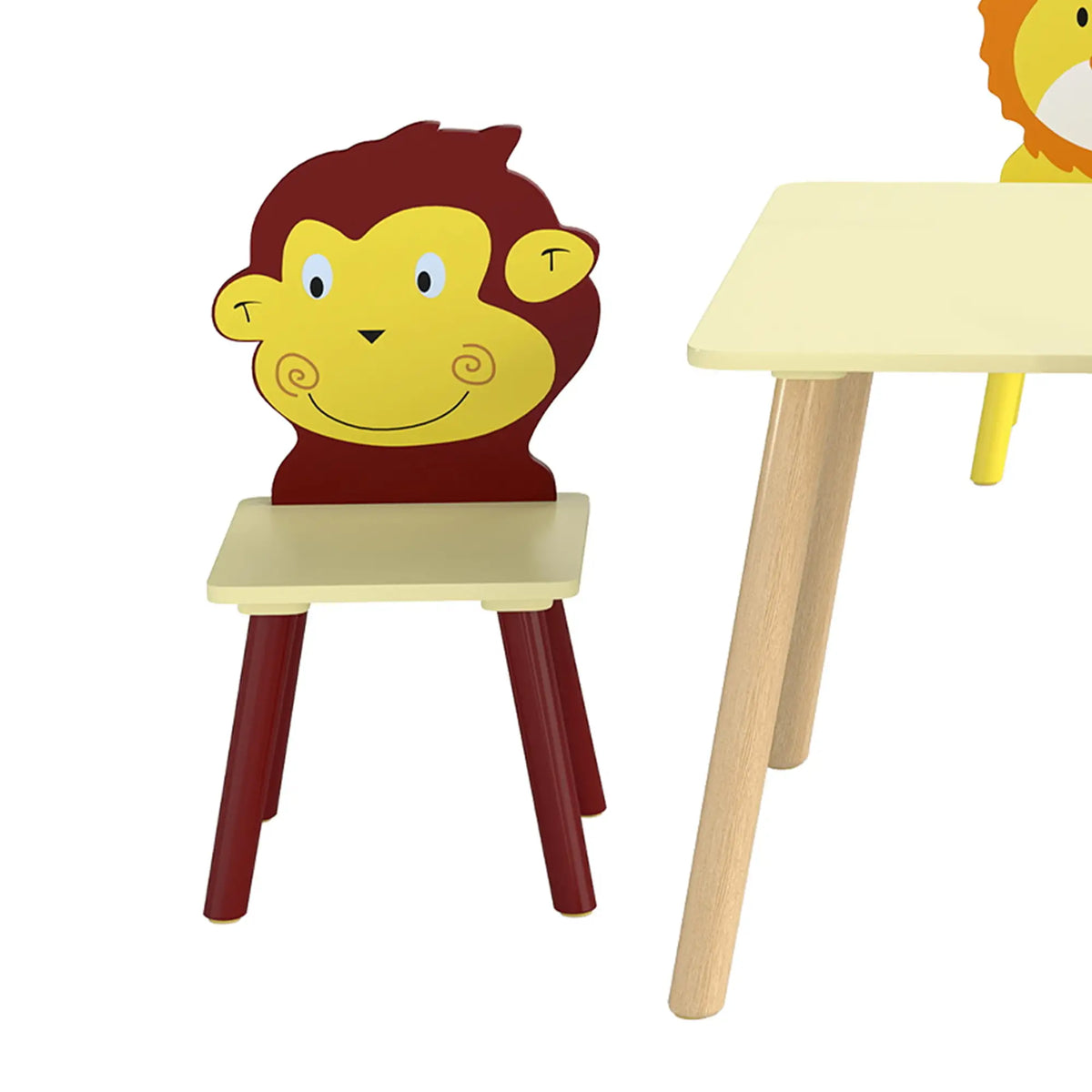 Kids Table And 4 Chairs Set For Art Craft Snack Time, Yellow Kids Table Sets at Gallery Canada